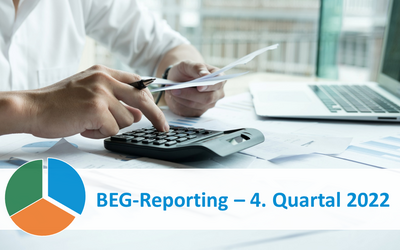 BEG-Reporting für 4. Quartal 2022 veröffentlicht