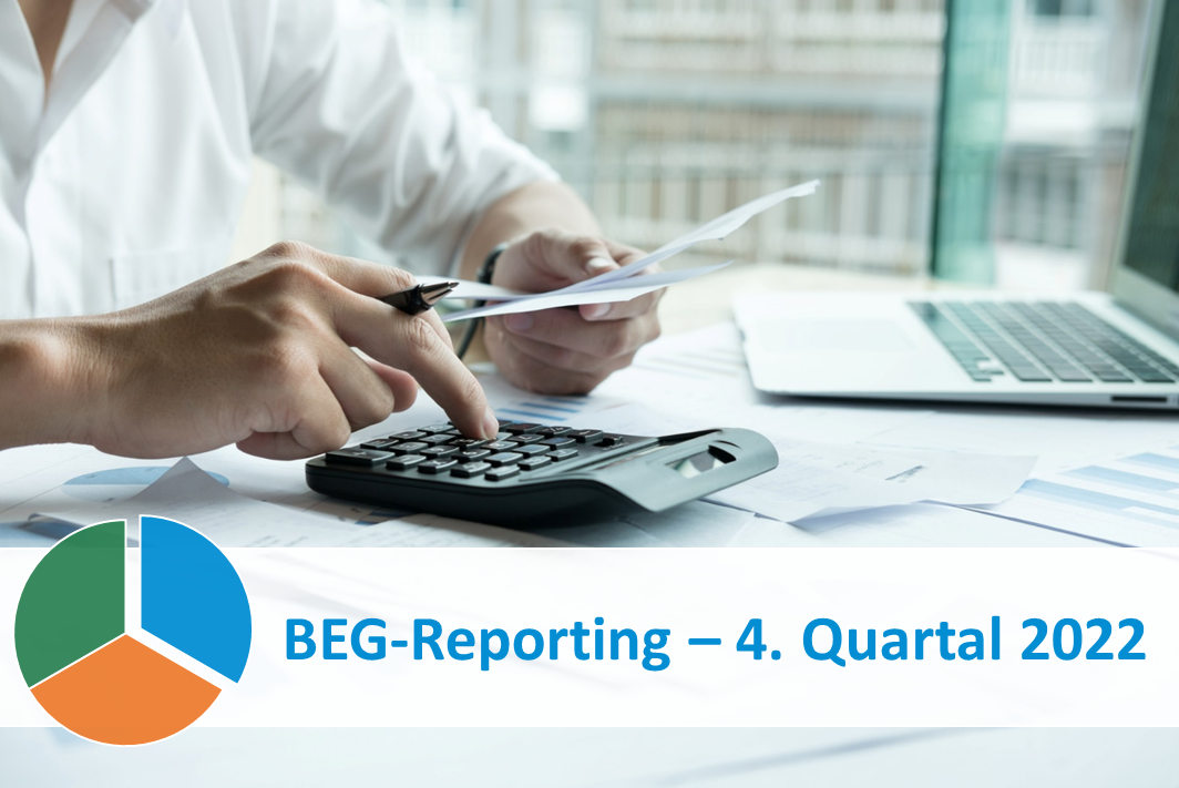 BEG-Reporting für 4. Quartal 2022 veröffentlicht